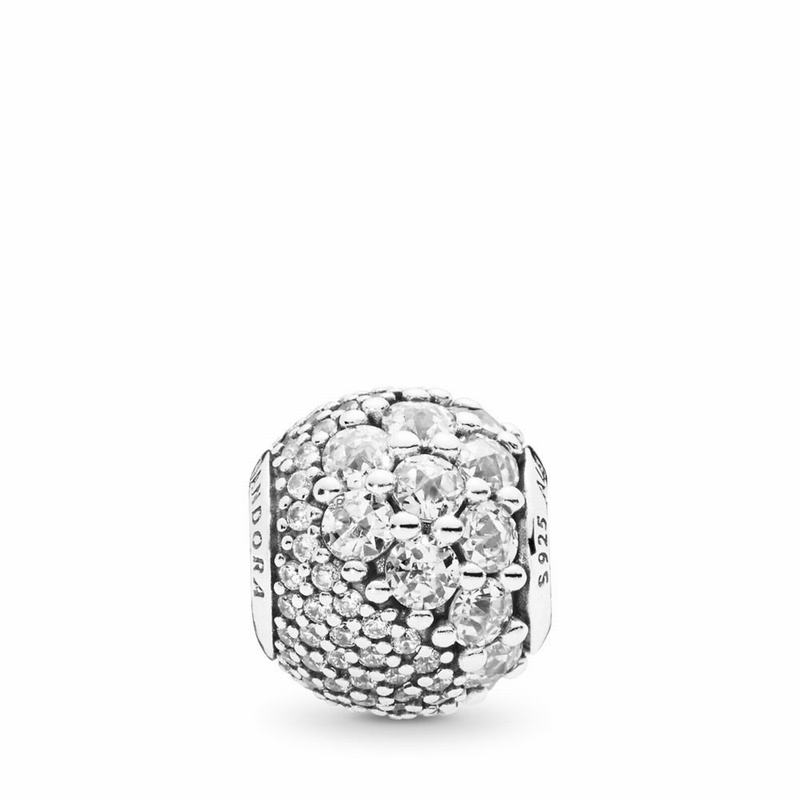 Pandora Enchanted Pavé Charm - Sterling Silver/Cubic Zirconia - Canada | YH2064KC